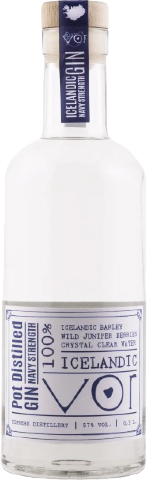 Vor Icelandic Pot Distilled Gin Navy Strength
