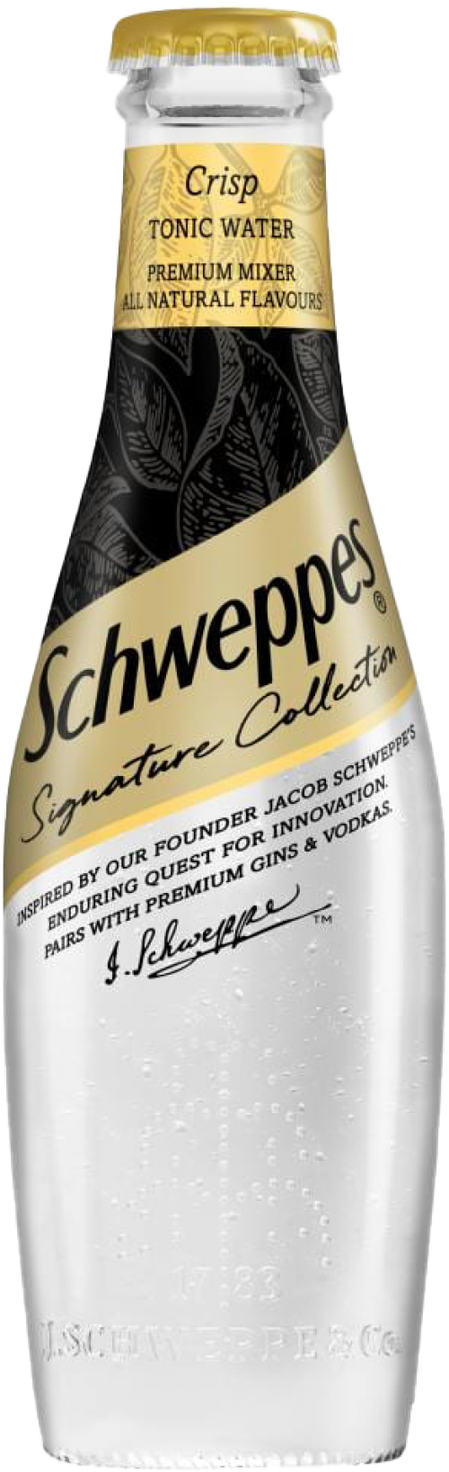 Schweppes Signature Collection Crisp Tonic Water (Also known as Schweppes 1783 Crisp Tonic Water)