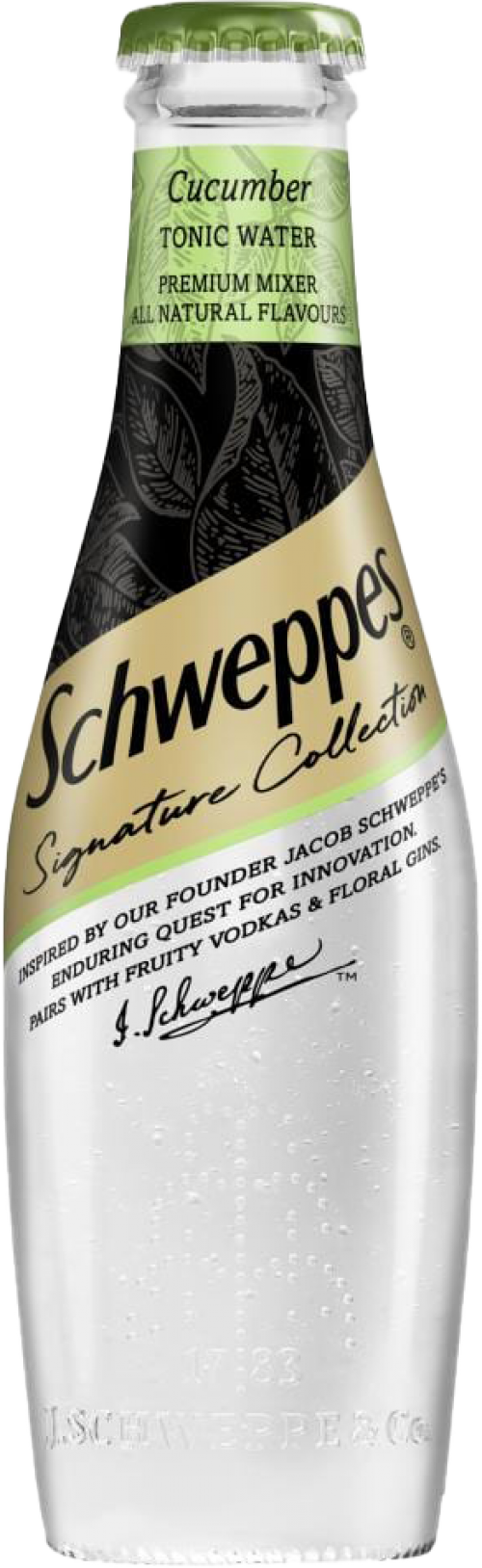 Schweppes Signature Collection Cucumber Tonic Water (Also known as Schweppes 1783 Cucumber Tonic Water)