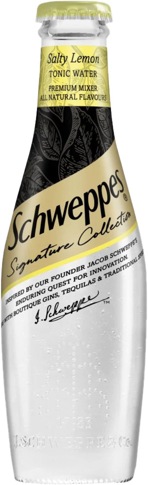 Schweppes Signature Collection Salty Lemon Tonic Water (Also known as Schweppes 1783 Salty Lemon Tonic Water)