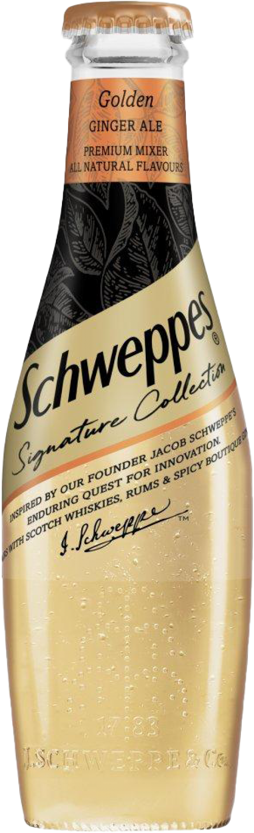 Schweppes Signature Collection Golden Ginger Ale (Also known as Schweppes 1783 Golden Ginger Ale)