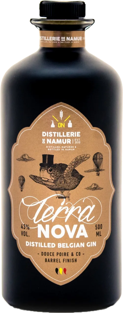Terra Nova Distilled Belgian Gin Douce Poire & Co Barrel Finish