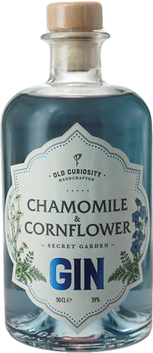 The Secret Garden Chamomile & Cornflower Gin (Formerly Old Curiosity Chamomile & Cornflower Gin)