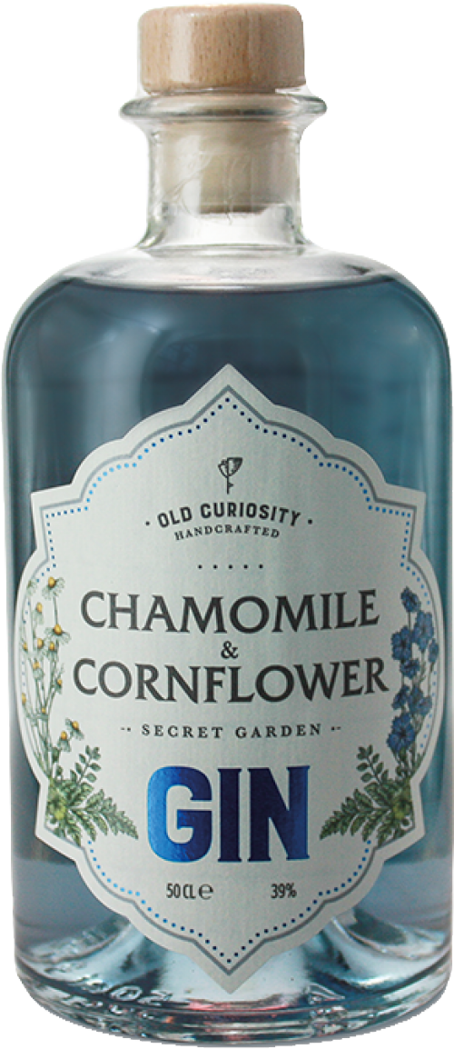 The Secret Garden Chamomile & Cornflower Gin (Formerly Old Curiosity Chamomile & Cornflower Gin)