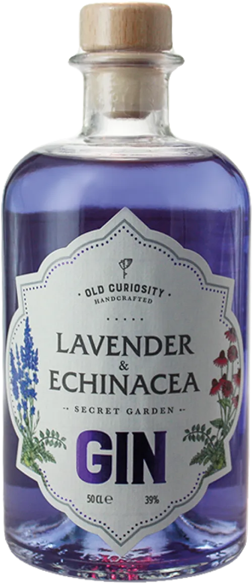 The Secret Garden Lavender & Echinacea Gin (Formerly Old Curiosity Lavender & Echinacea Gin)