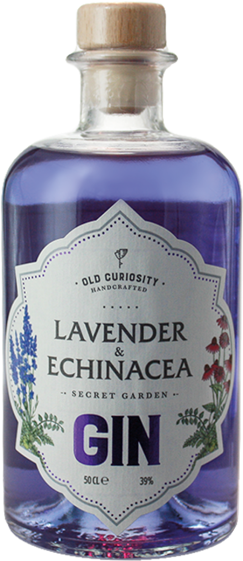 The Secret Garden Lavender & Echinacea Gin (Formerly Old Curiosity Lavender & Echinacea Gin)