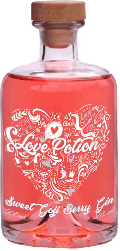 Love Potion Gin Sweet Goji Berry
