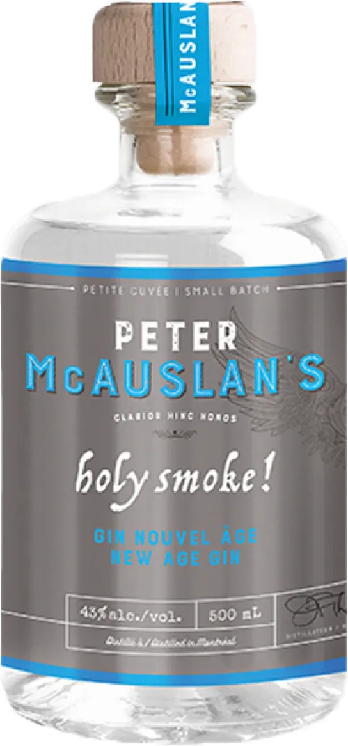 Peter McAuslan's Holy Smoke! Gin Nouvel Âge / New Age Gin