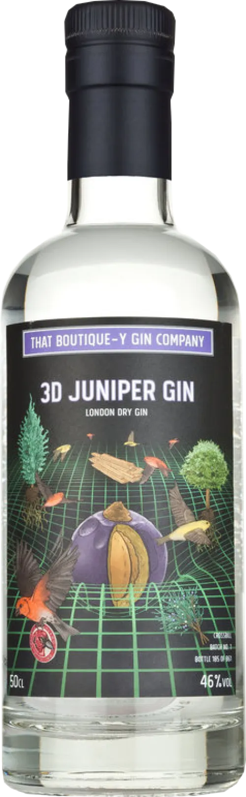 That Boutique-Y Gin Company 3D Juniper London Dry Gin Crossbill Highland Distilling