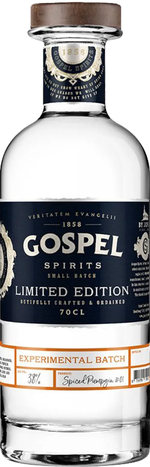 Gospel Spirits Spiced PumpGin Experimental Batch Limited Edition