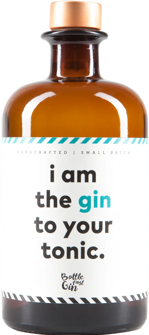 Bottle Post Gin Edition II: I Am The Gin To Your Tonic.
