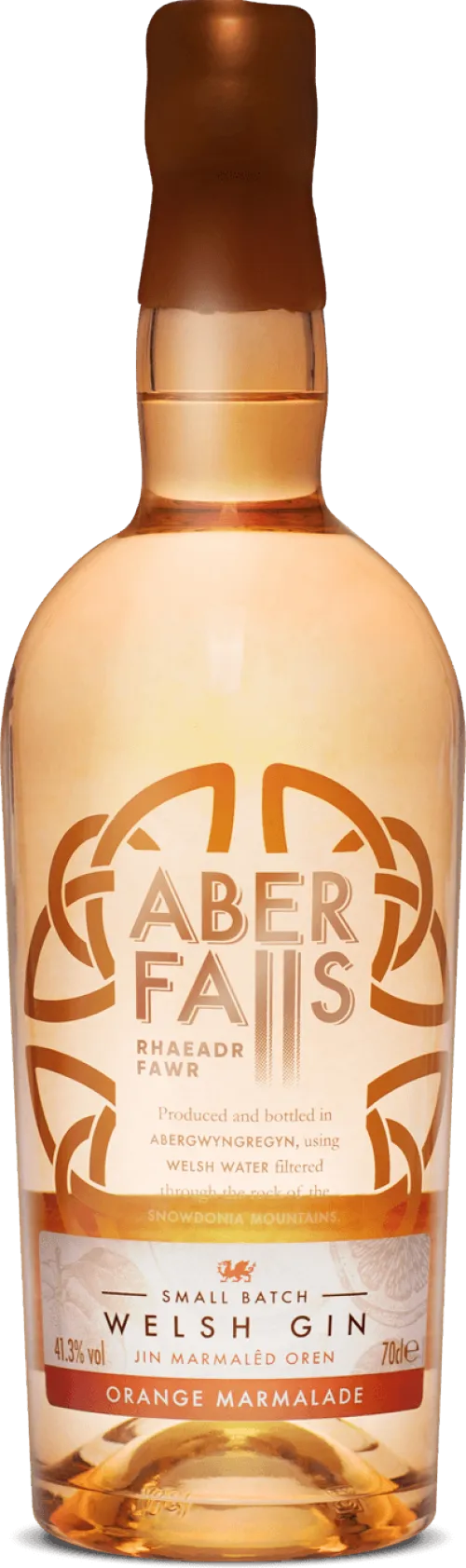 Aber Falls Orange Marmalade Gin Small Batch Welsh Gin