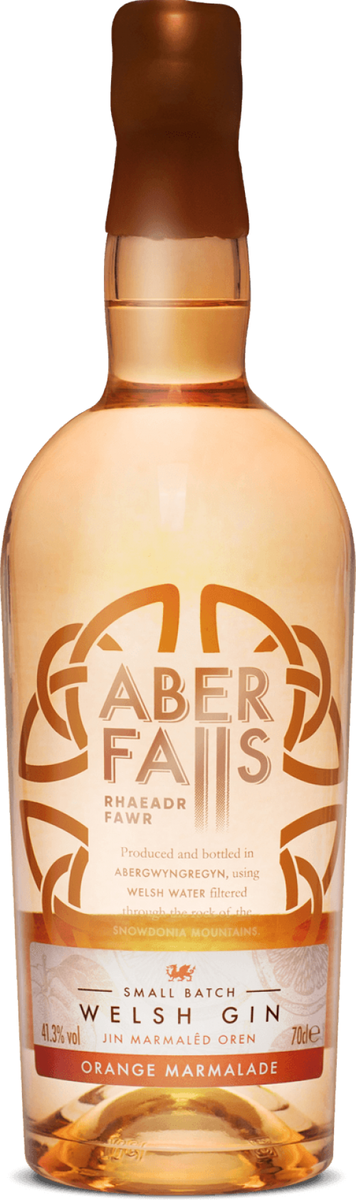 Aber Falls Orange Marmalade Gin Small Batch Welsh Gin