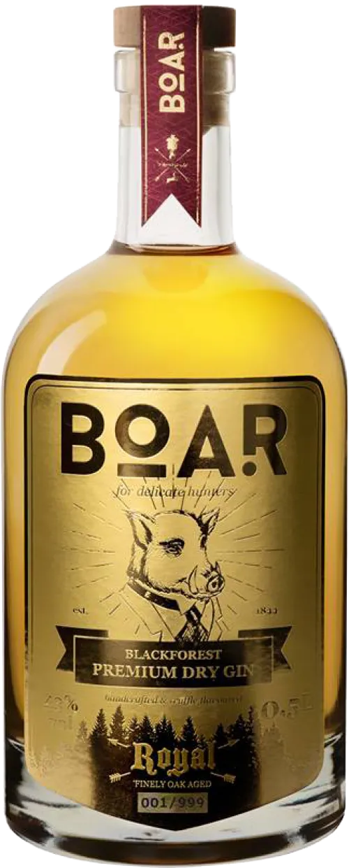 Boar Blackforest Premium Dry Gin Royal Finely Oak Aged