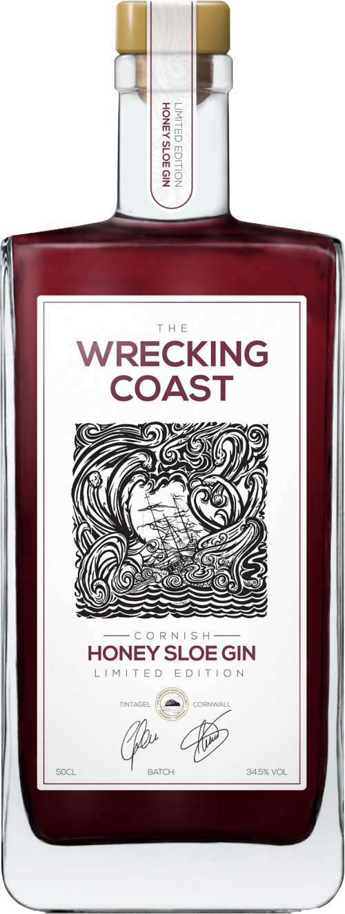 The Wrecking Coast Gin Cornish Honey Sloe Gin