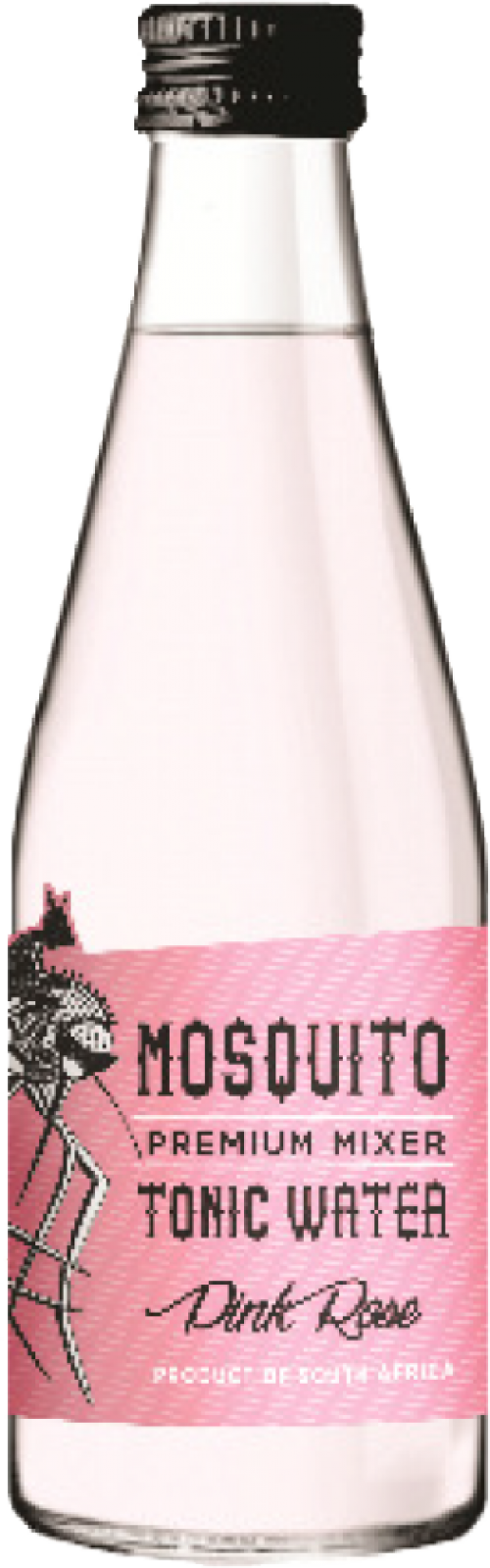 Mosquito Pink Rose Tonic Water