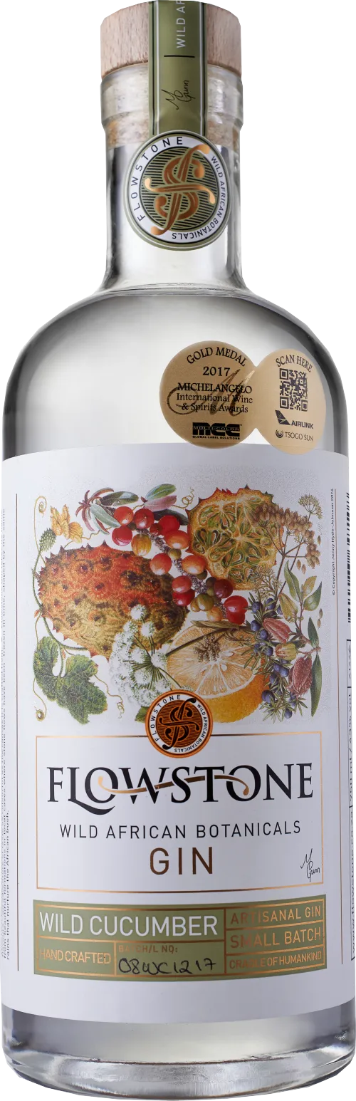 Flowstone Wild African Botanicals Gin Wild Cucumber