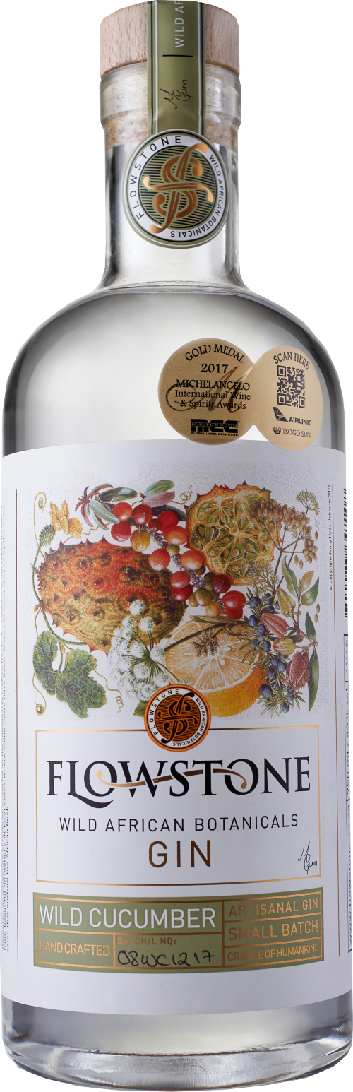 Flowstone Wild African Botanicals Gin Wild Cucumber