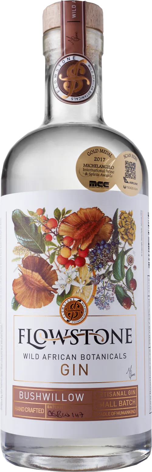 Flowstone Wild African Botanicals Gin Bushwillow