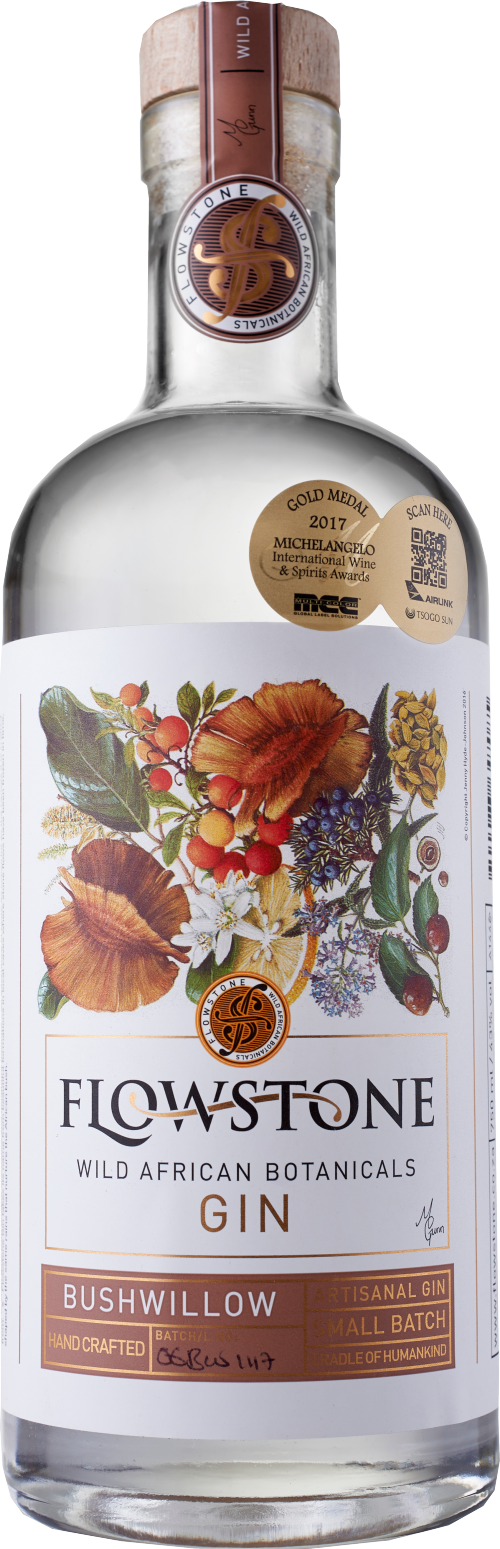 Flowstone Wild African Botanicals Gin Bushwillow