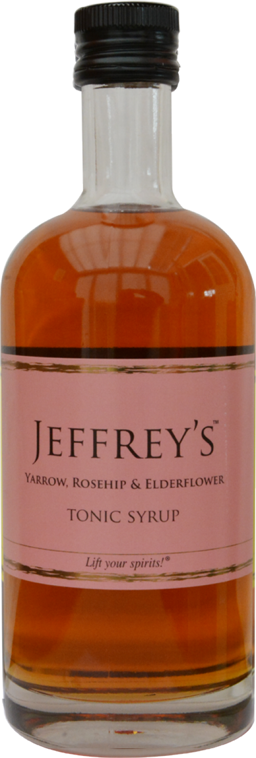 Jeffrey's Yarrow, Rosehip & Elderflower Tonic Syrup
