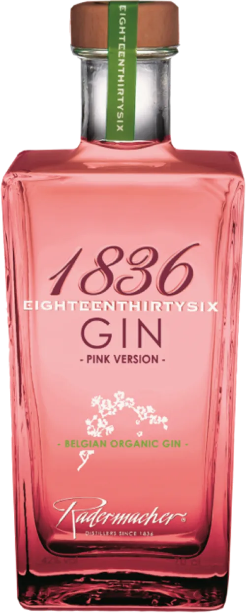 1836 Belgian Organic Gin Pink Version