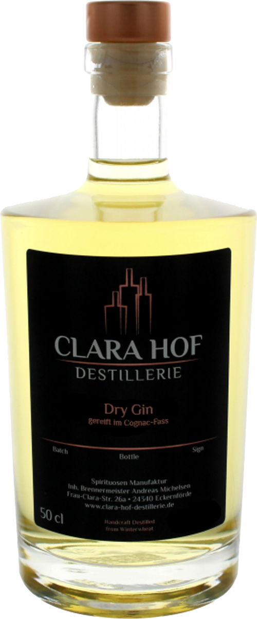Clara Hof Destillerie Dry Gin Gereift Im Cognac-Fass