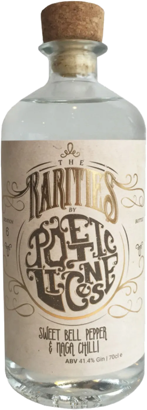 Poetic License Sweet Bell Pepper & Naga Chilli Gin The Rarities Limited Edition #6
