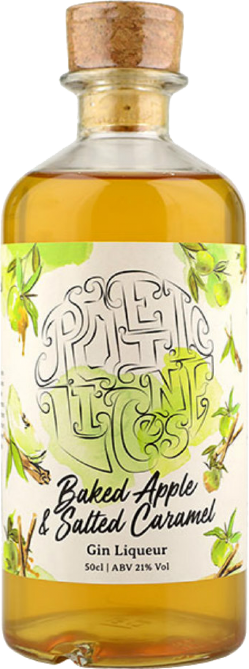 Poetic License Baked Apple & Salted Caramel Gin Liqueur