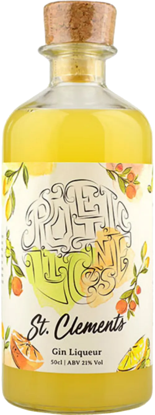Poetic License St. Clements Gin Liqueur