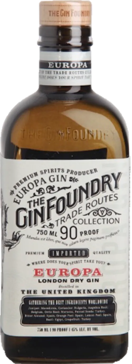 The Gin Foundry Europa London Dry Gin