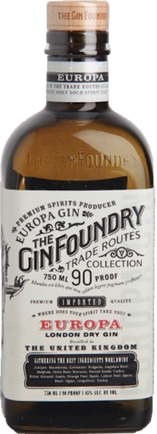 The Gin Foundry Europa London Dry Gin