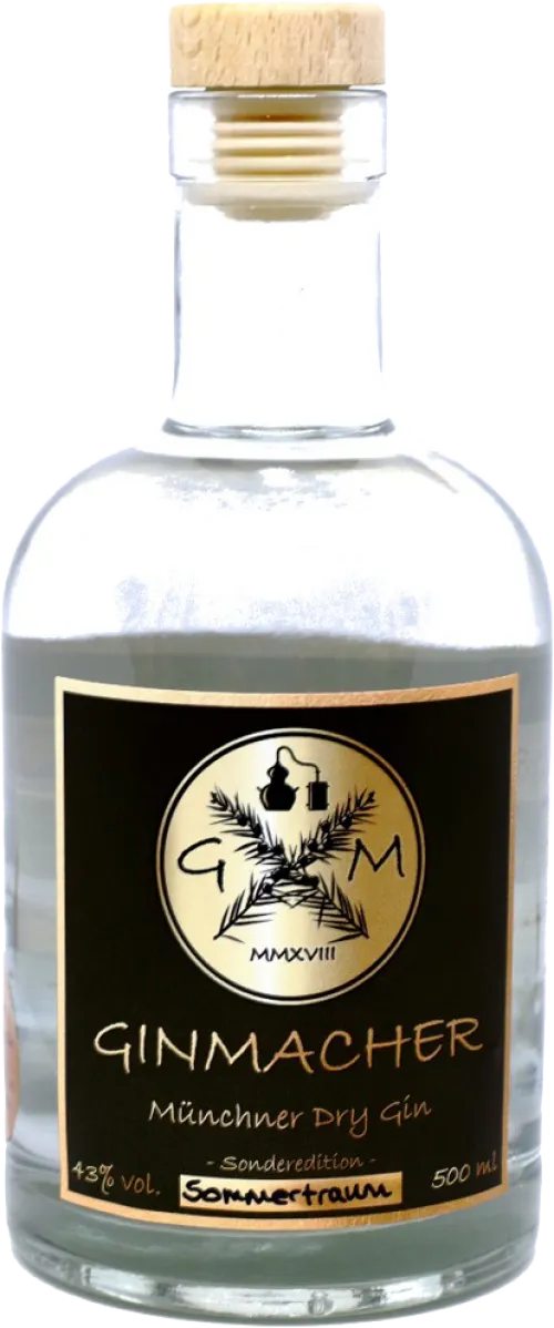 Ginmacher Münchner Dry Gin Sommertraum Sonderedition