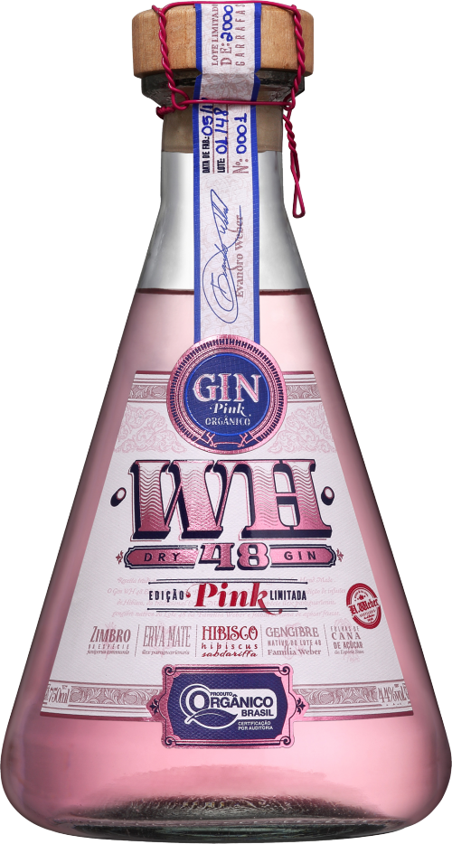 Weber Haus WH 48 Dry Gin Ediçâo Pink Limitado