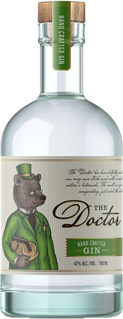 Tiny Bear Handcrafted Dry Gin The Doctor