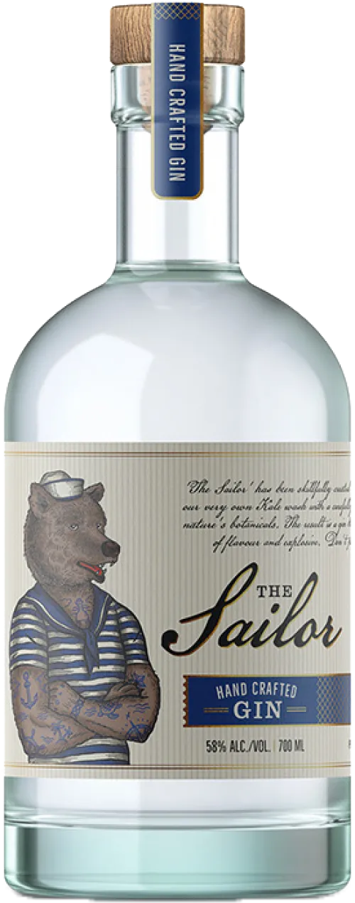 Tiny Bear Handcrafted Dry Gin The Sailor