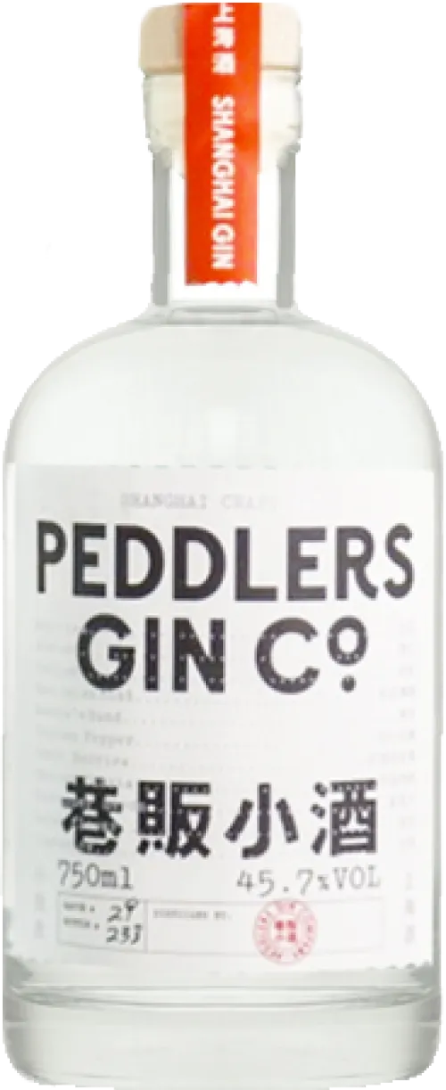 Peddlers Gin Co. Shanghai Craft Gin