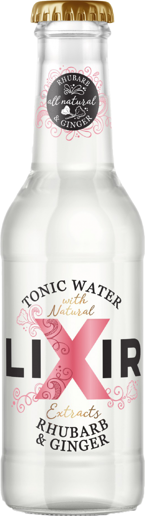 Lixir Rhubarb & Ginger Tonic Water
