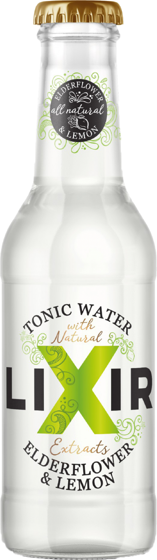 Lixir Elderflower & Lemon Tonic Water