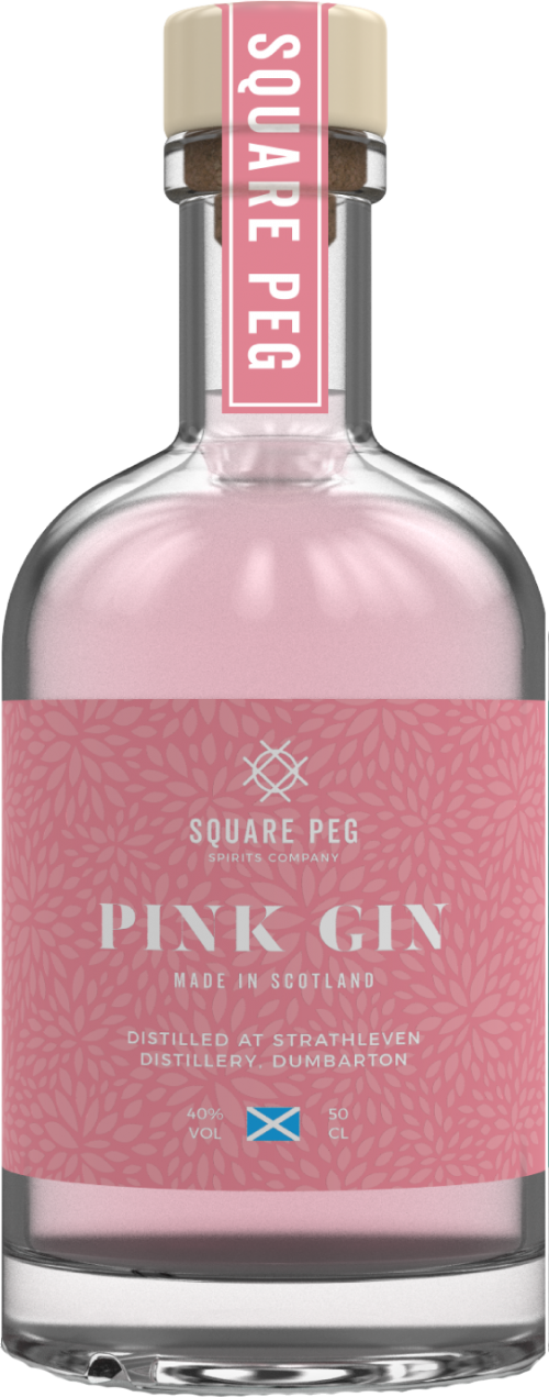 Square Peg Pink Gin