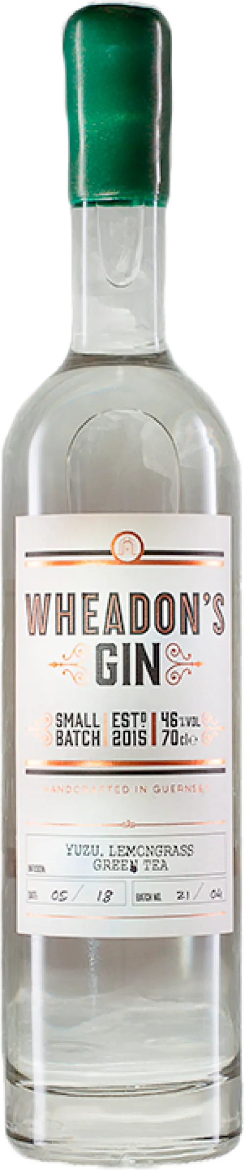 Wheadon's Gin Yuzu, Lemongrass & Green Tea