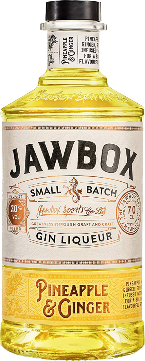 Jawbox Small Batch Gin Liqueur Pineapple & Ginger
