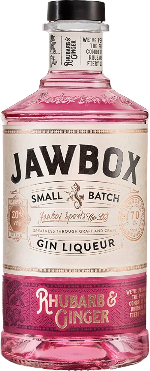 Jawbox Small Batch Gin Liqueur Rhubarb & Ginger