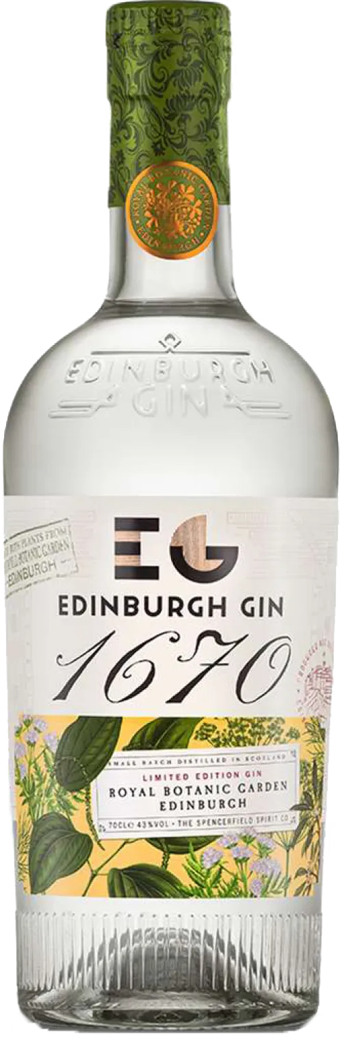 Edinburgh 1670 Gin Royal Botanic Garden Edinburgh Limited Edition