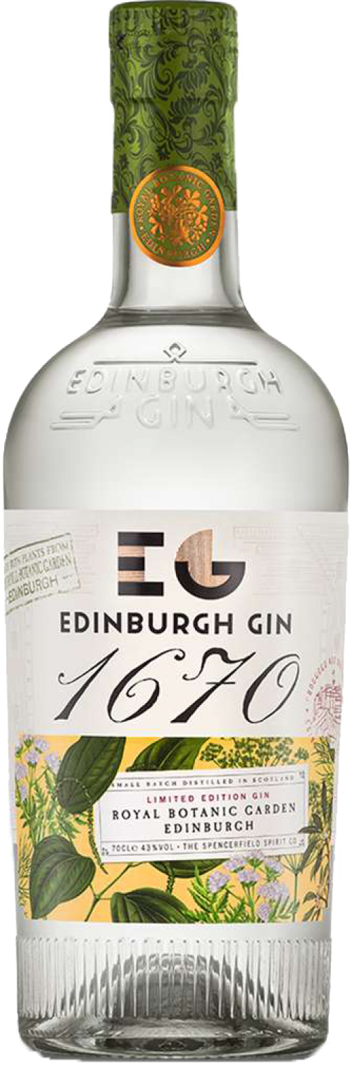 Edinburgh 1670 Gin Royal Botanic Garden Edinburgh Limited Edition