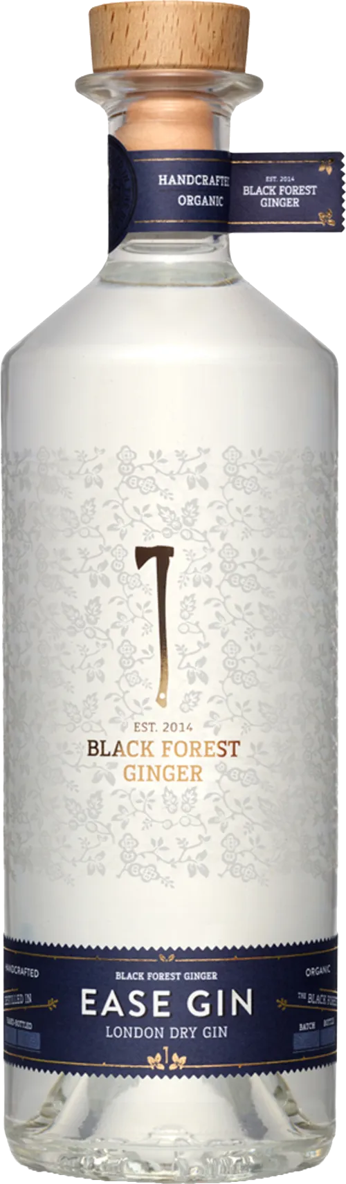 Black Forest Ginger Ease Gin London Dry Gin