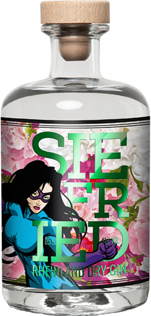 Siegfried Rheinland Dry Gin Glamour Girl Limited Art Edition