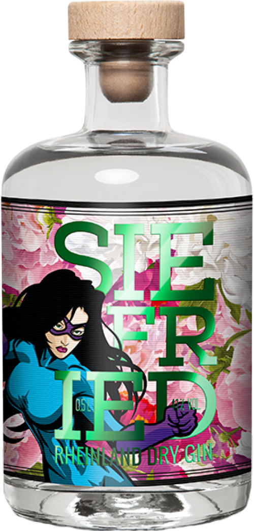 Siegfried Rheinland Dry Gin Glamour Girl Limited Art Edition
