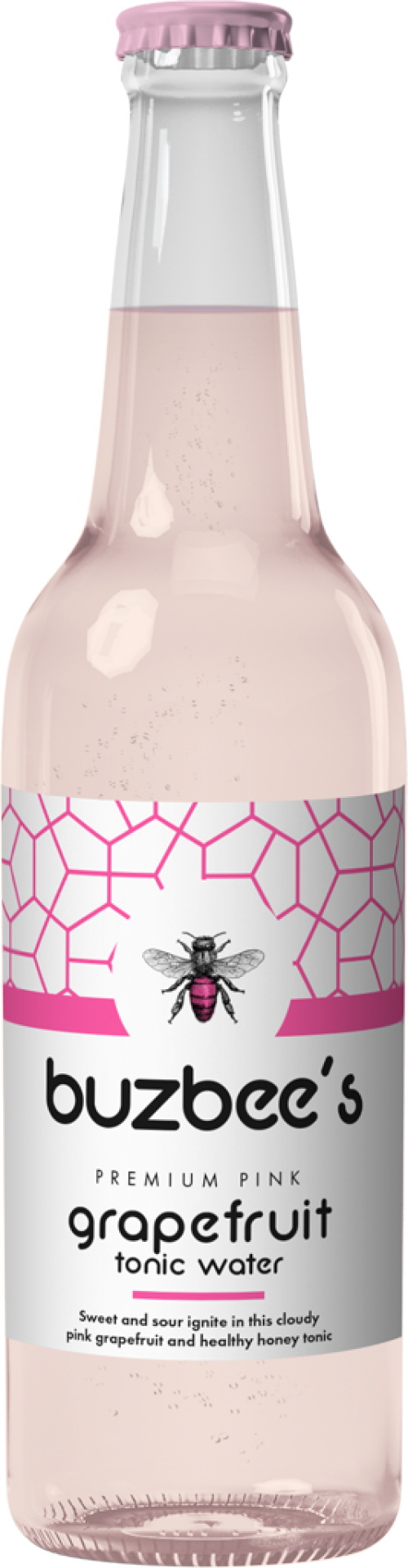 Buzbee's Premium Pink Grapefruit Tonic Water