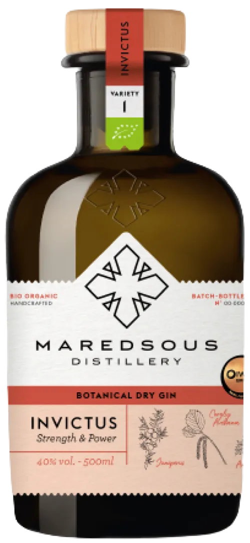 Maredsous Invictus Botanical Dry Gin Strength & Power